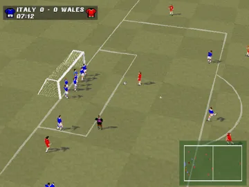 Super Match Soccer (EU) screen shot game playing